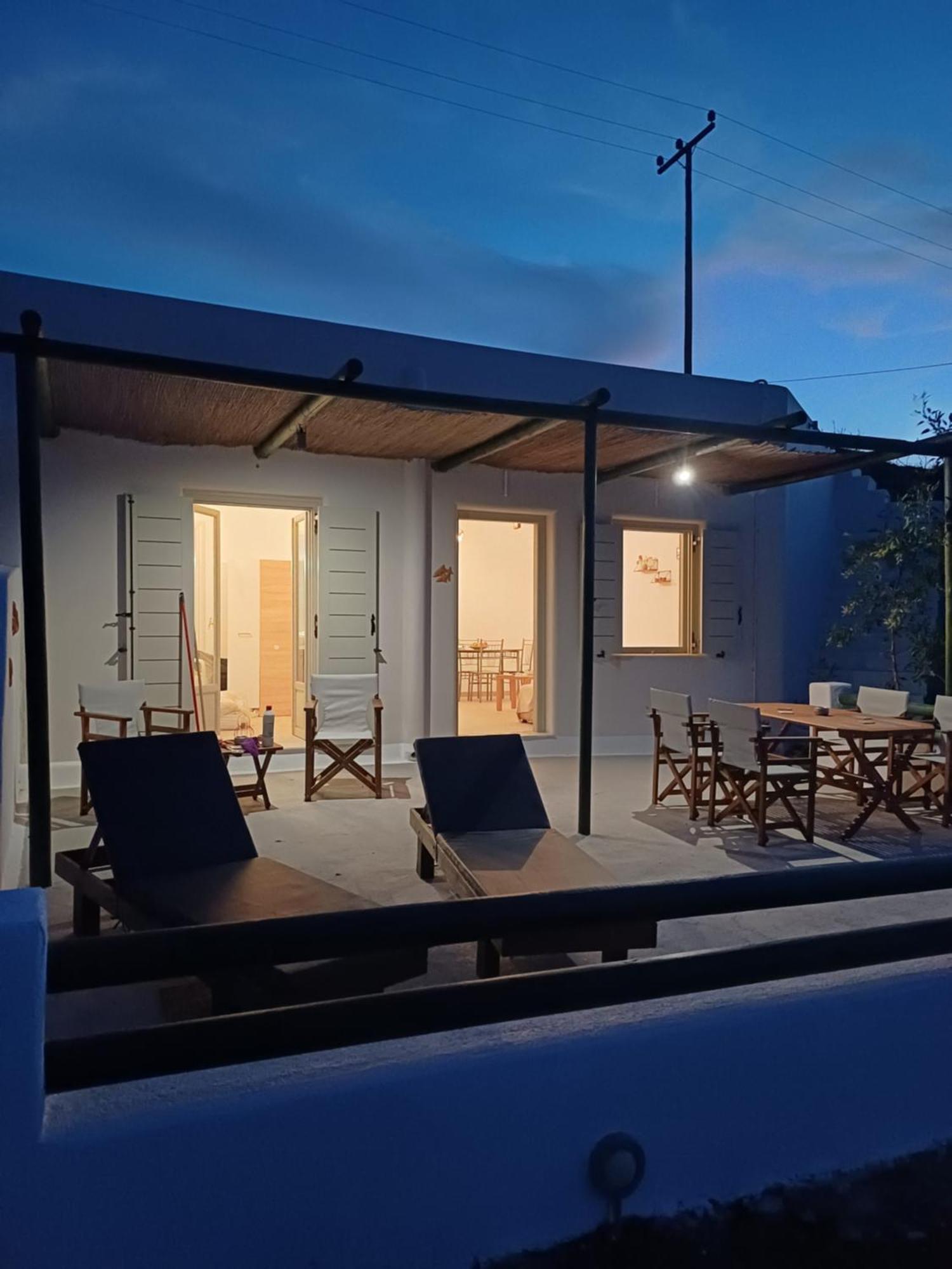 'Irene' Cycladic House With Sunrise And Sea View! Vila Foinikiá Exterior foto