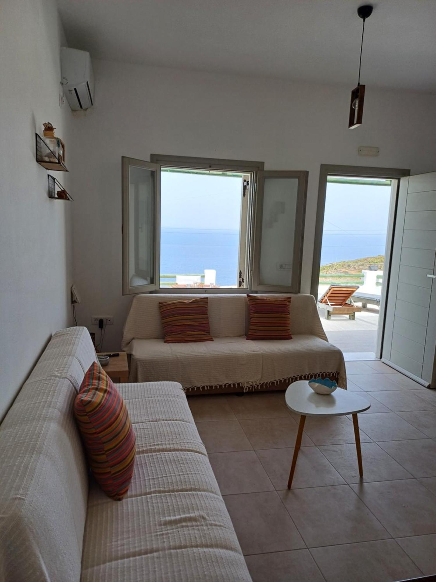 'Irene' Cycladic House With Sunrise And Sea View! Vila Foinikiá Exterior foto