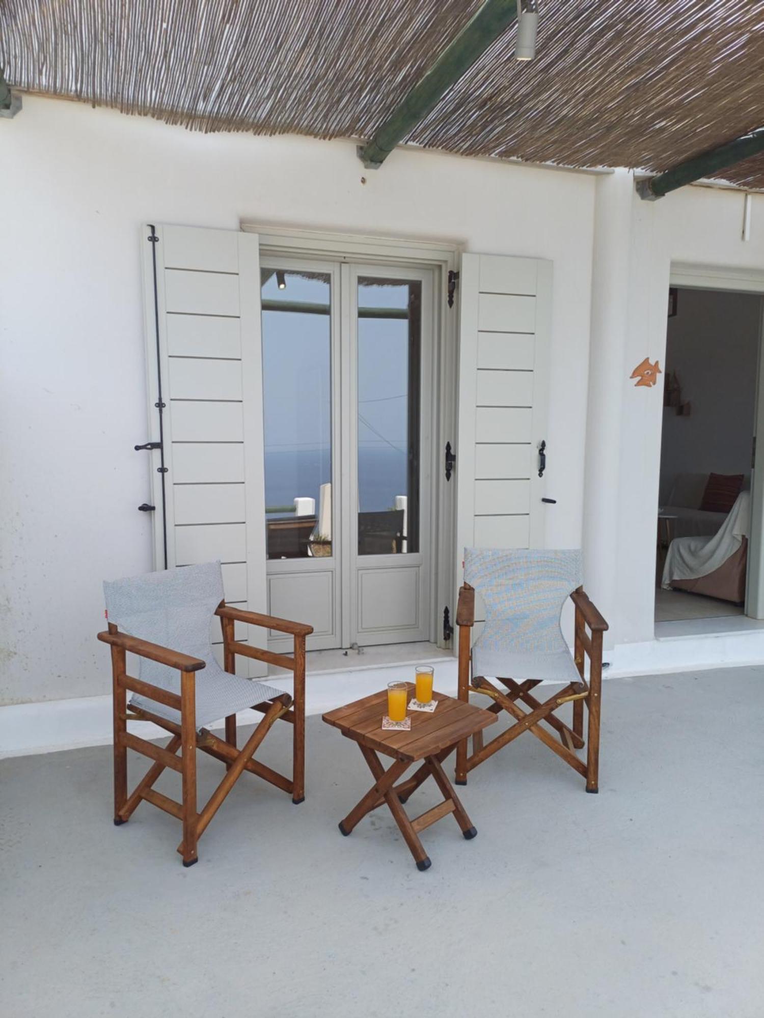 'Irene' Cycladic House With Sunrise And Sea View! Vila Foinikiá Exterior foto