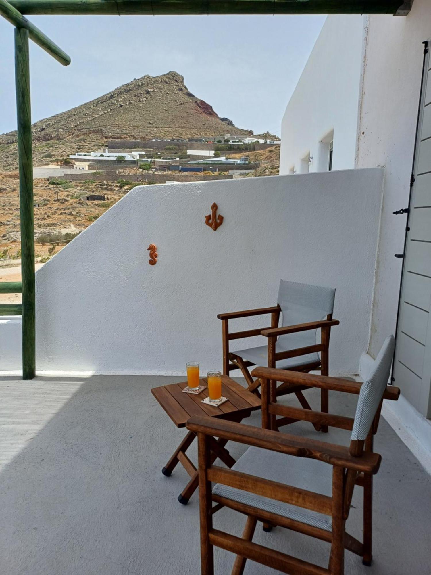 'Irene' Cycladic House With Sunrise And Sea View! Vila Foinikiá Exterior foto
