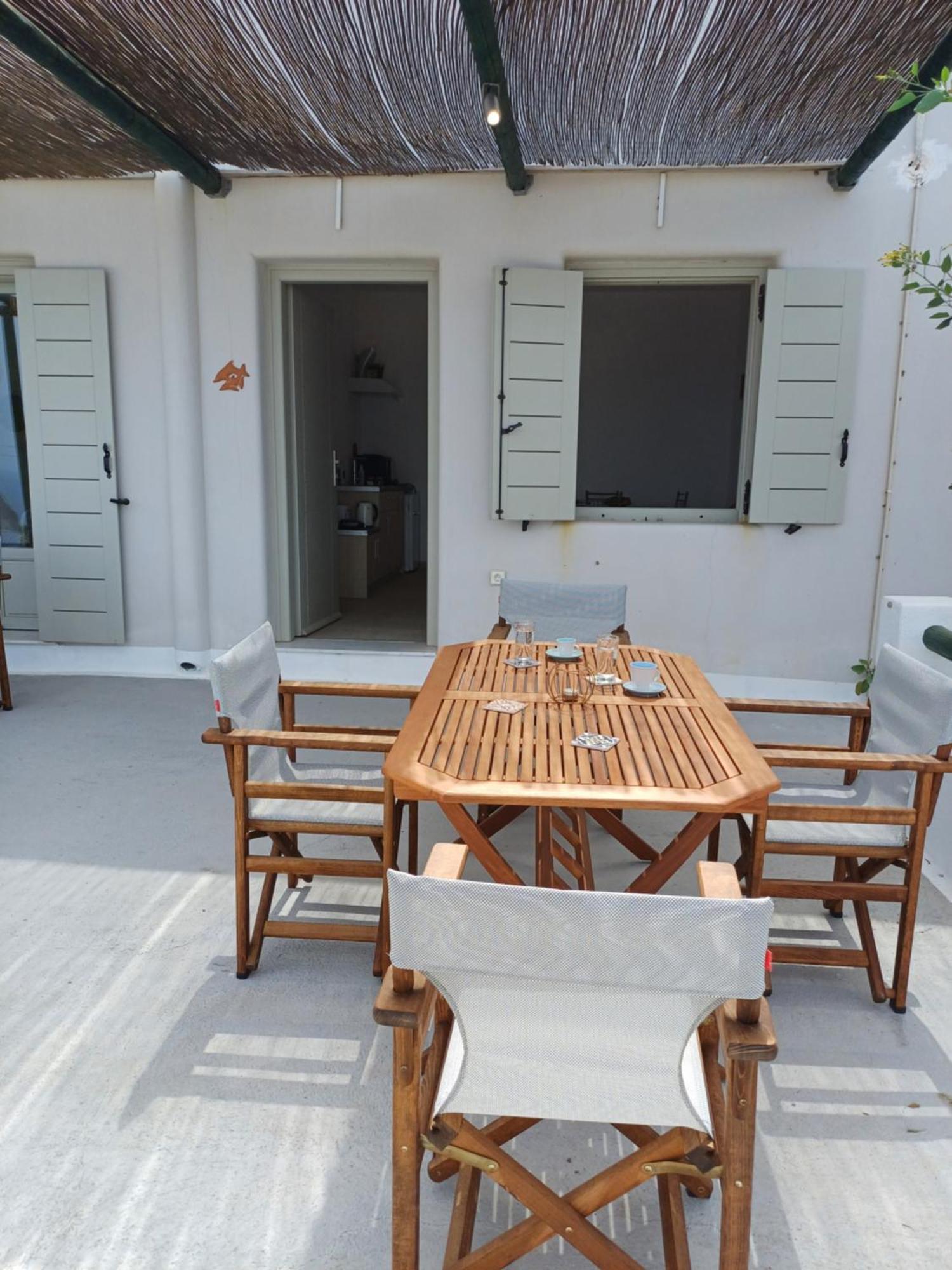 'Irene' Cycladic House With Sunrise And Sea View! Vila Foinikiá Exterior foto